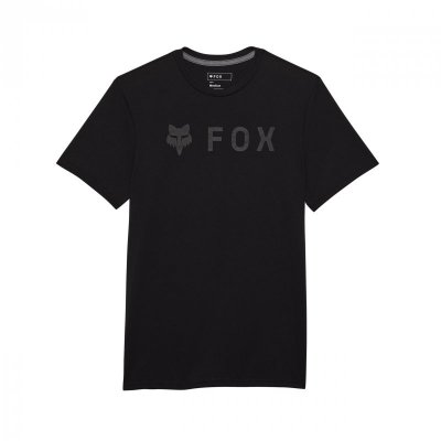 T-SHIRT FOX ABSOLUTE TECH BLACK/BLACK XXL