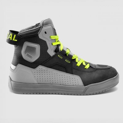 BUTY MOTOCYKLOWE REBELHORN VANDAL 2 BLACK, GREY, FLUO YELLOW 40