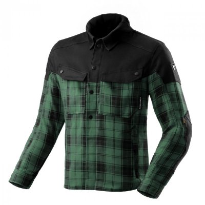 KOSZULA REBELHORN SHIFTER BLACK/GREEN XXL