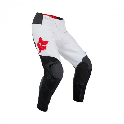 SPODNIE FOX 180 FLOW WHITE/RED 30