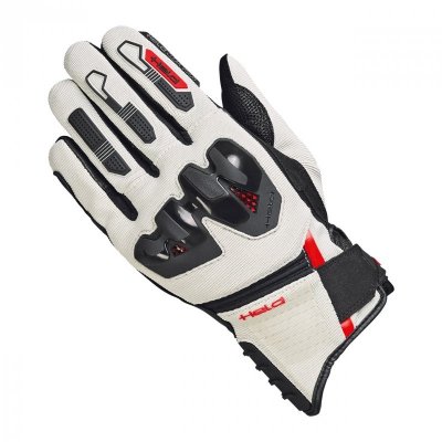 RĘKAWICE SKÓRZANE HELD SAMBIA 2 BLACK/GREY/RED 10
