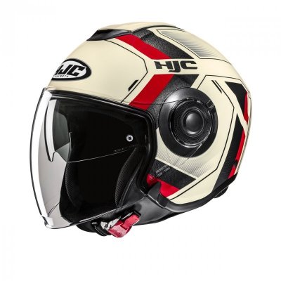 KASK HJC I40N VELU BEIGE/RED L