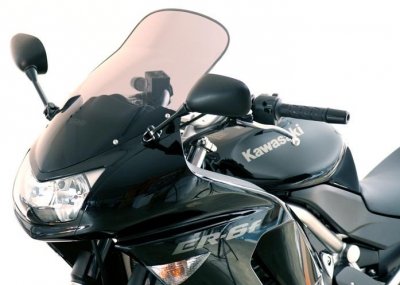 Szyba motocyklowa MRA KAWASAKI ER 6 F, EX 650 A, 2006-2008, forma T, przyciemniana