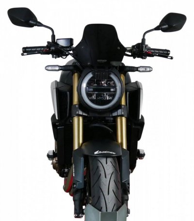 Szyba motocyklowa MRA HONDA CB 650 R 2019-2023, forma NSPM, czarna