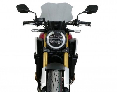 Szyba motocyklowa MRA HONDA CB 650 R 2019-2023, forma NTN, przyciemniana