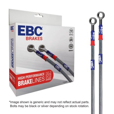 Przewody hamulcowe w stalowym oplocie EBC BLM2119-1R tylna oś YAMAHA XT 600 E [93-03], XTZ 660 [91-99]