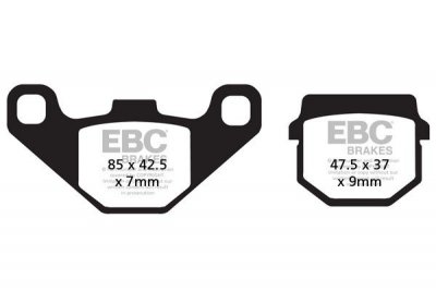 Klocki hamulcowe EBC FA083R (kpl. na 1 tarcze) (odpowiednik PROX 37.106002)