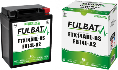 Akumulator FULBAT YB14L-A2 (12N14-3A) (Żelowy, bezobsługowy)