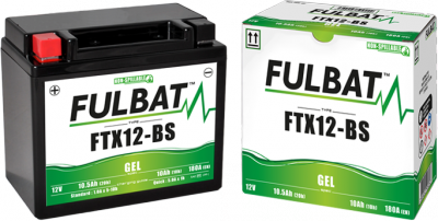 Akumulator FULBAT YTX12-BS (Żelowy, bezobsługowy)