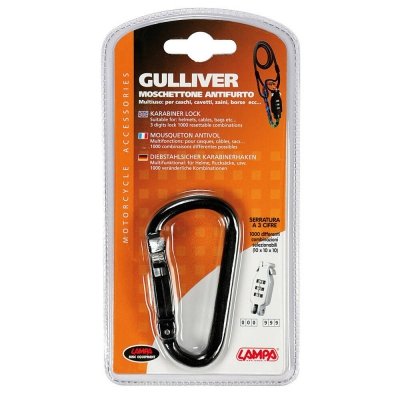 LAMPA GULLIVER KARABIŃCZYK  Z ZAMKIEM SZYFROWYM 