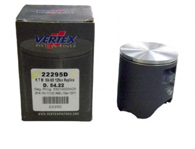 VERTEX TŁOK KTM (2T) SX/GS 125 87-93 (PIERŚCIENIE 53010005425 X 1 SZT.)