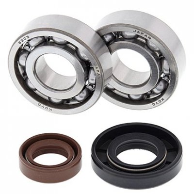ALL BALLS ŁOŻYSKA WAŁU KORBOWEGO Z USZCZELNIACZAMI KTM SX 50 02-08