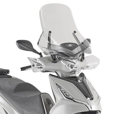 KAPPA SZYBA KYMCO AGILITY 300 R16 19-20, 58 X 57 CM PRZEZROCZYSTA - POTRZEBNE MOCOWANIE D6114KITK