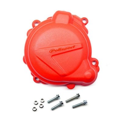 POLISPORT OSŁONA POKRYWY (DEKLA) ALTERNATORA BETA 250/300RR 13-22; X-TRAINER 300 16-22 KOLOR CZERWONY