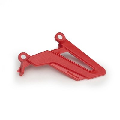 POLISPORT OSŁONA ZĘBATKI PRZEDNIEJ Z PROWADNICĄ ŁAŃCUCHA HONDA CRF 450 21-22 KOLOR CZERWONY