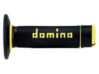 DOMINO MANETKI (GRIPY) OFF ROAD X-TREME DWUSKŁADNIKOWE KOLOR CZARNY/ŻÓŁTY