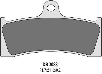 DELTA BRAKING KLOCKI HAMULCOWE KH249