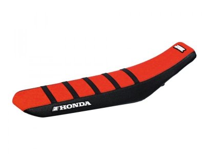 BLACKBIRD POKROWIEC / POSZYCIE NA SIEDZENIE HONDA CR 125/250 02-07, CRF 450F 02-04 ZEBRA KOLOR CZARNY CZERWONY