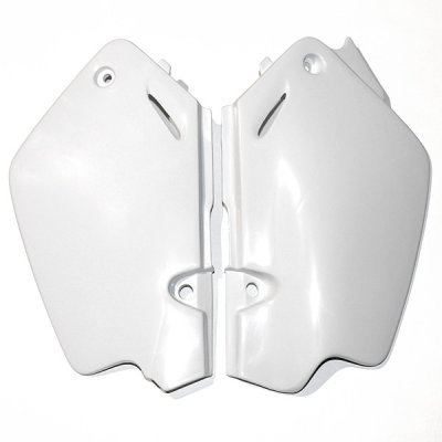 UFO BOCZKI TYLNE HONDA CR 125 91-92, CR 250 90-91, CR 500 91-01 KOLOR BIAŁY