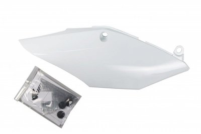 UFO BOCZEK TYLNY PRAWY HONDA CRF 250R/RX 18-21, CRF 450R/RX 17-20, KOLOR BIAŁY