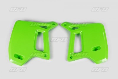 UFO OSŁONY CHŁODNICY KAWASAKI KDX 200 90-94 KOLOR ZIELONY