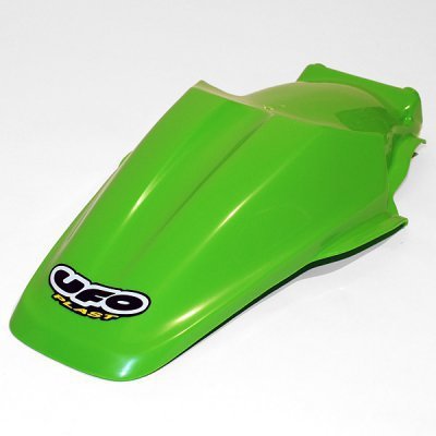 UFO BŁOTNIK TYŁ KAWASAKI KX 80 98-00 KX 85 01-12 KOLOR ZIELONY - ZASTĘPUJE KA02758026