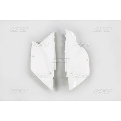 UFO BOCZKI TYLNE KAWASAKI KLX 110 10-20 KOLOR BIAŁY