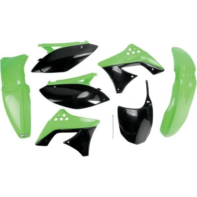 UFO KOMPLET PLASTIKÓW KAWASAKI KXF 250 09- 12 KOLOR OEM (ZIELONY/CZARNY) (KA212E999)