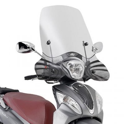 KAPPA SZYBA KYMCO PEOPLE ONE 125/150 '13-20, 46 X 68 CM PRZEZROCZYSTA