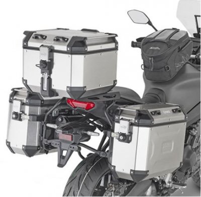 KAPPA STELAŻ KUFRÓW BOCZNYCH MONOKEY CAM SIDE YAMAHA TRACER 9 21 - POD KUFRY KFR KFORCE ORAZ KVG KVOYAGER ALU