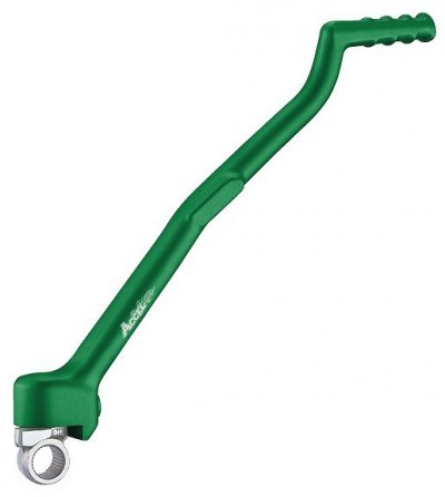 ACCEL DŹWIGNIA STARTERA (KOPKA) ALUMINIOWA KAWASAKI KXF 450 16-18, KOLOR ZIELONY