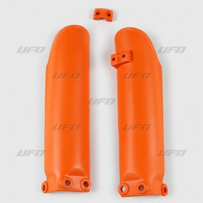 UFO OSŁONY TELESKOPÓW ( AMORTYZATORÓW ) PRZEDNICH KTM SX 65 02-20 KOLOR POMARAŃCZOWY