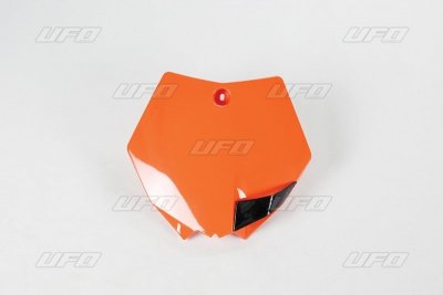 UFO TABLICA NA NUMER STARTOWY KTM SX 85 13-17, KOLOR POMARAŃCZOWY
