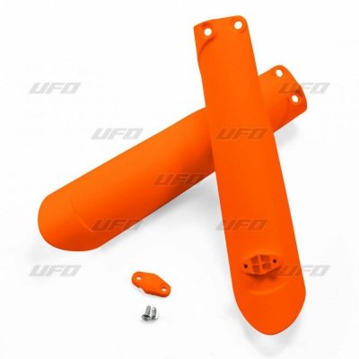 UFO OSŁONY TELESKOPÓW ( AMORTYZATORÓW ) PRZEDNICH KTM SX/SXF 15-20, EXC/EXCF 16-20 TPI, KOLOR POMARAŃCZOWY FLUO