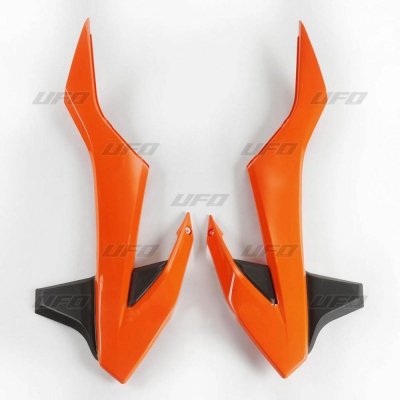 UFO OSŁONY CHŁODNICY KTM SX 85 18-2023 KOLOR OEM (POMARAŃCZOWY/CZARNY)