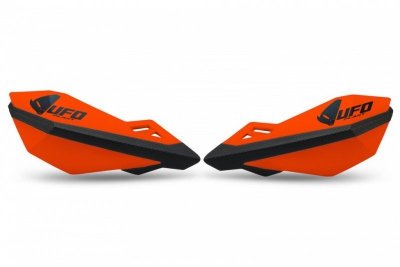 UFO OSŁONY RĄK (HANDBARY) KTM SX/SXF(SX-F) 125/150/250/350/450 '14-'21, EXC 125/200 '20-'21, EXC/EXCF(EXC-F) 250/300/350/450/500 TPI '14-23 KOLOR POMARAŃCZOWY FLUO