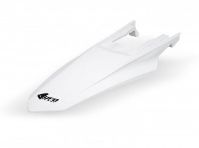 UFO BŁOTNIK TYŁ KTM EXC 150 / 250 / 300 TBI 24-25, EXC-F 250 / 350 / 450 / 500 24-25, KOLOR BIAŁY
