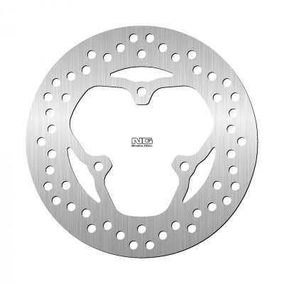 NG TARCZA HAMULCOWA PRZÓD PEUGEOT METROPOLIS 400 14-20 (KOŁA 12/14) (200X64X4MM) (3X8,25MM)