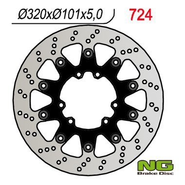 NG TARCZA HAMULCOWA PRZÓD HONDA CR/CRF 320 MM PŁYWAJĄCA (320x5)