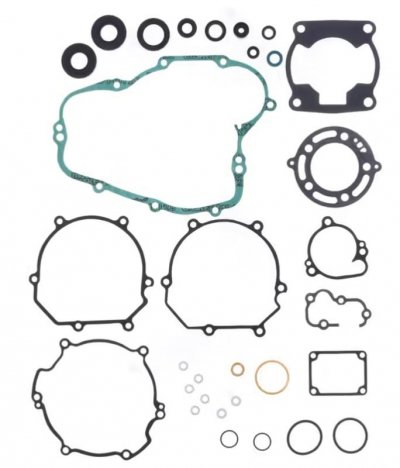 ATHENA KOMPLET USZCZELEK Z USZCZELNIACZAMI OLEJOWYMI KAWASAKI KX100 14-21, KX 112 22-33