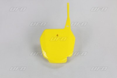 UFO TABLICA NA NUMER STARTOWY SUZUKI RM 85 00-23 KOLOR ŻÓŁTY