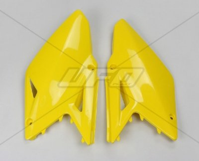 UFO BOCZKI TYLNE SUZUKI RMZ 450 08-17, KOLOR ŻÓŁTY