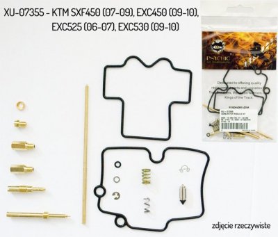 PSYCHIC ZESTAW NAPRAWCZY GAŹNIKA KTM SXF 450 07-12, EXC 450 07-11, EXC 525 06-07, EXC 530 09-11 (26-1520) (NA 1 GAŹNIK)(DYSZE 18