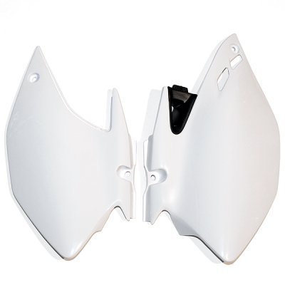 UFO BOCZKI TYLNE YAMAHA WRF 250 07-14, WRF 450 07-11 KOLOR BIAŁY