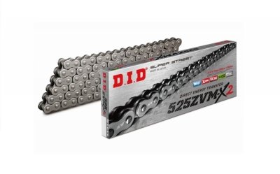 DID 525 ZVMX2 Super Street łańcuch motocyklowy X-ring