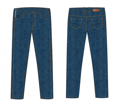 SPODNIE JEANS JEDNOWARSTWOWE REBELHORN NOMAD TAPERED FIT WASHED BLUE W32L32