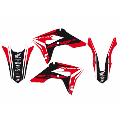 BLACKBIRD KOMPLET NAKLEJEK (OKLEINA) HONDA CRF 250R (18-21) CRF 450R/X (17-20)  Dream4