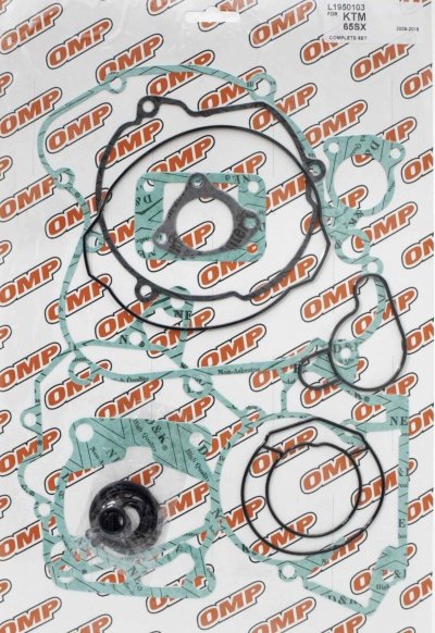 JR (OMP) KOMPLET USZCZELEK KTM 65 SX 09-17