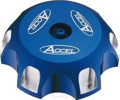 Accel korek wlewu paliwa - Honda CRF 150/230F (03-10) - niebieski