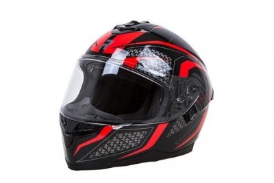 RHINO RACER 2  KASK MOTOCYKLOWY THUNDER RED